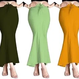 Women’s Perfect Curvy Look Saree Shapewear (3__Petti__Mehandi__Pista__Yellow__S-1)-picture-31