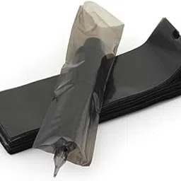 GLOBELLE Tattoo Machine Covers - 100pcs (2 inch X 6.4 inch) Tattoo Pen Machine Bags Blue Cartridge Machine Sleeves for Wireless Battery Pen Machine-Wireless PMU Pen Machine (One time use) (BLACK)-picture-10