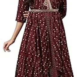 w for woman Women Heavy Festive Gilet Kimono Calf Length Dress-picture-35