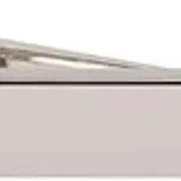 the tie hub Executive Clasp Solid Silver Tie Bar – Polished Tie Clip for Men, Formal Wear-picture-50