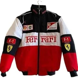 exotix Red & White Racing Jacket Modern Design | Adjustable & Comfortable Zip-Up Printed Jacket | For Men's Women's Party and Daily Use-picture-28