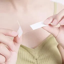 Trendegic 36 PC Double-Sided Non-Slip Adhesive Invisible Women Lingerie Clothing Body sticking Tape Clothing Bra Bikini Fashion Tape (Clear) (1 Packet (36 Pcs))-image-17