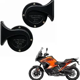 Premium Dual Wind Tone Horn for 1290 Super Adventure S & Other Bikes & Cars | Loud Sound | 12V Electric Horn Set-picture-25