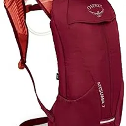 Osprey Kitsuma 7L Women's Biking Backpack with Hydraulics Reservoir, Claret Red-picture-15