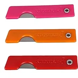 Nataraj Mini Cutter, Tough Steel Construction, Anti-rust Coated Blades, Ergonomic Design, Smooth Cutting, Anti-lock Device, White (Pack of 10)-picture-66