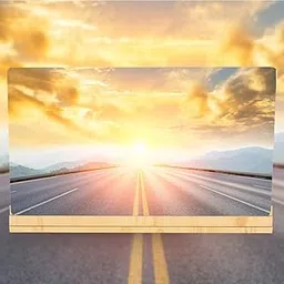 3D Screen Amplifier, 12 Inch Wooden Foldable 3D Mobile Phone Screen Amplifier High Definition Video Magnifier 3D Screen Magnifier Portable Home Cinema (Gold)-picture-11