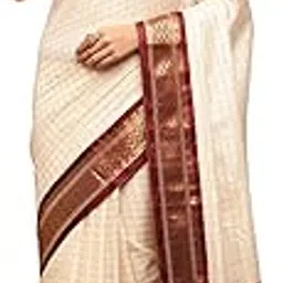 satrani Women'S Poly Silk Woven Saree With Unstitched Blouse Piece-picture-32