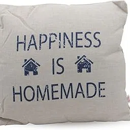 Store2508 Square Cushions Filler with Jute Cover 43 x 40 cm Design D-picture-64