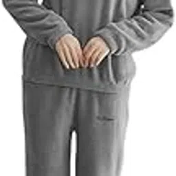 Soft and Stylish Winter Woolen Free Size Night Suit Top and Pajama Set for Girls and Women – Cozy Nightwear for Ultimate Comfort-picture-25