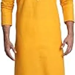 manyavar Men's Self Design Kurta Pajama Set (2pcs) image 1