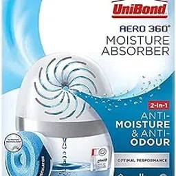 UniBond AERO 360º Pure Moisture Absorber | Ultra-Absorbent Dehumidifier, Helps to Prevent Condensation, Mould & Musty Smells, Refillable Condensation Absorber (1 Device + 1 Refiils) (1 Pack)-picture-27