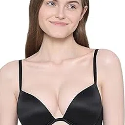 wacoal Women’s Playful Love|Padded|Wired|Demi Cup|Plunge Neck Level 3 Push-up Bra-picture-53