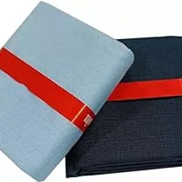 Trouser Shirt Fabric Combo Box (Light Blue Shirt- Blue Pant, Unstitched, All Weather Fabric)-image-25