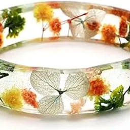 suniti Resin Bangle Latest Fashion Artificial Jewelry Handmade Bangle Bracelet Cuff For Women and Girls. (PACK OF 1)-picture-10