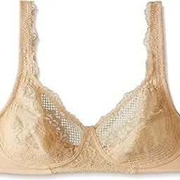 lovable Non Wire Minimiser Lace Bra Encircle (596 nu)-picture-53