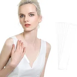 Boob Tape Kit Instant Boob Tape with 10 Nipple Pasties for Fashion with 36 Strips Double Sided Tape for Clothes &1 Pair Reusable Nipple Cover for Women (Beige)-image-14