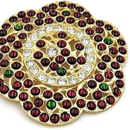Natyam Ragidi for Bharatanatyam & Kuchipudi - Elegant Jewelry for Classical Dance Performances - Pack of 1-picture-38