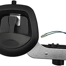 Lyla RV Door Lock Motorhome Entrance Entry Door Lock Car Home Door Handle Latch Black-picture-44