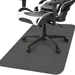 Office Chair Mat for Hardwood/Tile Floor, with Lip, 36"x 48", 0.16" Thick, Hard Floor Protector, Anti Slip, Self Adhesive and Eco Friendly, Home/Office. (Non Adhesive Dark Gray)-picture-51