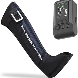 Houzaide Wireless Leg Compression Massager for Foot Calf & Thigh Recovery | Full Leg Massager for Blood Circulation and Pain Relief | 3 Mode, 5 Zones, 5 Intensity | 1 Year Warranty - Diwali Gift-picture-33