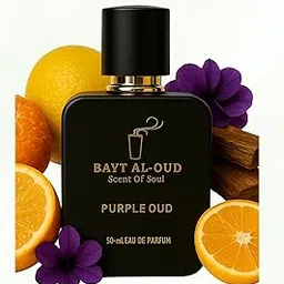 PURPLE-OUD by BAYT AL-OUD | Eau de Parfum, Superb Longevity | Sparkling Oud with Citrus Sweet Pink-Pepper Saffron Soft-Spicy Fragrance 50 ml-image-63