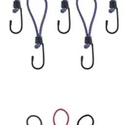 TRENDYNEST 10 Pcs Bungee Hook Tie - Tarpaulin Elastic Stretch Cord Straps with Hook | Tent & Canopy Accessories | Tents & Canopies | Camping & Hiking | Outdoor Sports | Sporting Goods-image-81