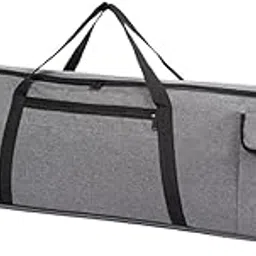 FABLOFT 88 Key Electric Piano Keyboard Gig Bag Keyboard Case for Music Studio Travel-image-7