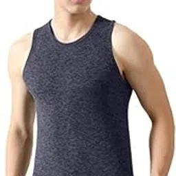 eleg & stilance Men’s Winter Thermal Sleeveless Vest | Warm Fleece Innerwear for Men | Soft Stretchable Heat Retaining Undershirt for Cold Weather-picture-14