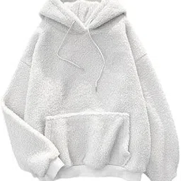 JALAPENO Unisex Woollen Hooded Sweatshirt for Men and Women | Warm and Stylish Casual Winter Pullover Hoodie | Comfortable Brown Wool Hoodie for Cold Weather | Trendy Winter Wear | Size - Medium-picture-33