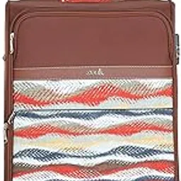 zouk Avasa Jaisalmer Dunes Polyester Soft 4 Spinner Wheel 360° Rotating Medium 60 cm Multicolor Trolley, Luggage, Suitcase Bags for Travel for Men and Women-picture-12