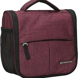 cosmus LUXE Unisex Multiple Pocket Stylish Toiletry Bag (MAROON)-picture-25