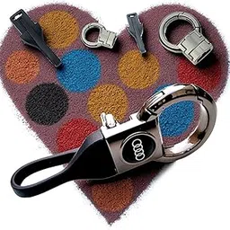 JSR Premium Leather Belt Metallic Keychain and Keyring, Unisex, Metal, Free Size-picture-25
