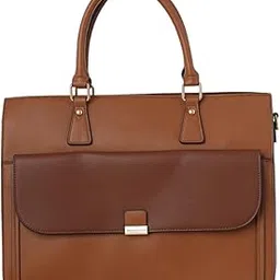 van heusen Women's Smart Laptop Bag| Additional Wallet, Extra Space | Fits Upto 14 Inch Laptop | Office Bag for Work-picture-34