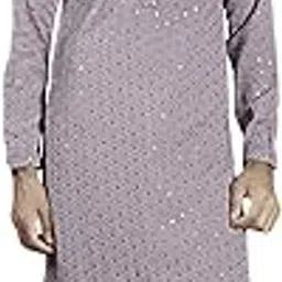 sg leman Men's Ethnic Wear Cotton Sequined Kurta Pajama For Men-picture-18