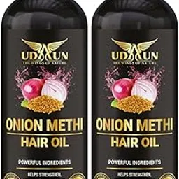 Udaun Natural & Organic Fenugreek (Methi) Hair Oil for Hair Growth and Hair Fall Control Pack of 2-picture-29