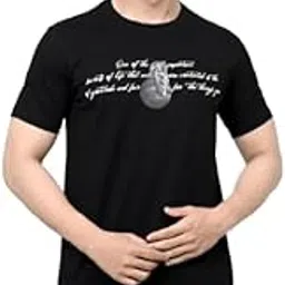 wesome fashion Men’s Cotton T-Shirt | Soft, Breathable & Lightweight Casual Tee | Regular Fit Half-Sleeve Round Neck Top, College, Gym, Travel & Home | Durable & Stylish-picture-18