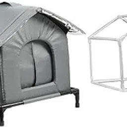 Outdoor Cat House Pet Supplies Insulated Pet House for Winter Backyard Porch XL-image-6