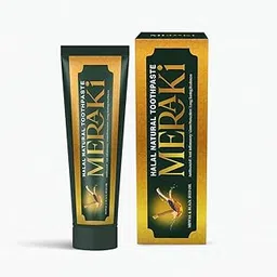 "Meraki Natural Antibacterial Toothpaste – 120g | Hajj Essential | Halal Certified | With Miswak & Black Seed Oil | Fights Germs, Freshens Breath | For Healthy Gums & Teeth (Pack of 1)-picture-32