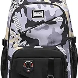tinytot 30 Litre, Stylish & Trendy Water Resistant Hi Storage School Collage Travel Laptop Backpack Bag for Boys, Girls, Mens & Womens, 20 Inches SB245 image 1