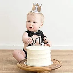Babymoon 1 year Birthday Crown Baby Cap | Cake Smash | Baby Photography Cap | Brown-picture-29