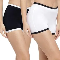 n-gal Women Cotton Boyshort Panty Black-picture-19