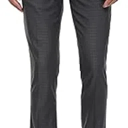 louis philippe Men's Premium Fabric Slim fit Checks Formal Trouser-picture-51