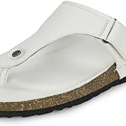 Men's Sandal |Outdoor Sandals |Summer Men's Beach Anti-SKid Casual Sandals for Trekking & Walking | Stylish & Durable Footwear | Secure Hook & Loop Closure | Comfortable Close Strap (3255)-image-5