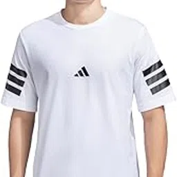 adidas Men's Striped Regular Fit T-Shirt-picture-10