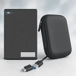 500GB Portable External Hard Drive Solid Performance with Protection Carring Case Compatible with PC, Mac, Laptop, PS4, Xbox, iPad, Tablet, Mobile (500Gb Portable HDD with Carry Case)-picture-22