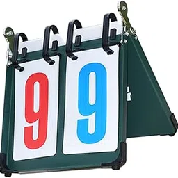 Merishopp Tabletop Score Flippers Multi Sports Scoreboard for Outfoor Soccer Badminton 2 Digits-picture-19