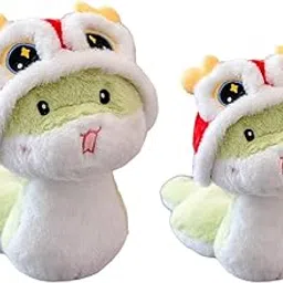 Bnf® Snake Plush Toy Bedroom Decoration Lion Dance Hat for Boys Girls Kids Adults 38cm Baby | Toys for Baby | Plush Baby Toys-image-63