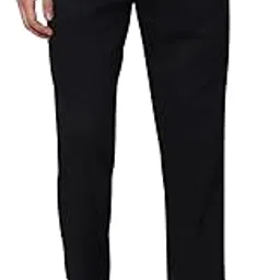 american elm Black Slim Fit Formal Pant for Men, Formal Trouser for Office Wear, Suit Pant-picture-38