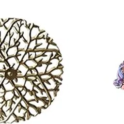 Rustic Scenic Metal Wall Art with Colorful Dog Statue Sculpture Multicolor Collectible Realistic Animal Ornament for Office Living Room Decor-picture-28