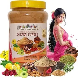 HERBAL SHIKAKAI POWDER | 100% Natural Organic Hair Care 33 Herbal Products | No Chemical or Preservative | SLS, Paraben-Free | Prevents Hairfall & Dandruff, Boost Hair growth | Natural Hair Cleanser | Hair Powder Pack -(250G)-picture-58
